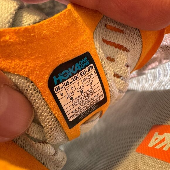 Hoka One One U Cielo X MD Women's Size 9 Blue/Green Multicolor Track Shoes - Picture 8 of 9